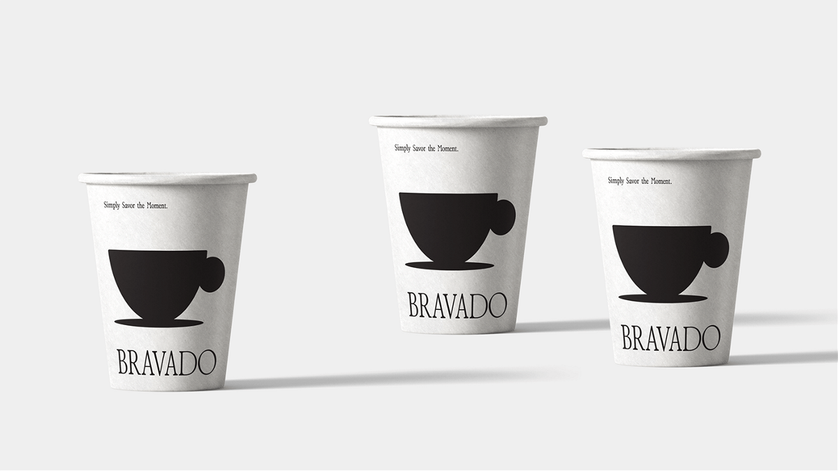 Bravado 咖啡品牌VI設(shè)計(jì)欣賞