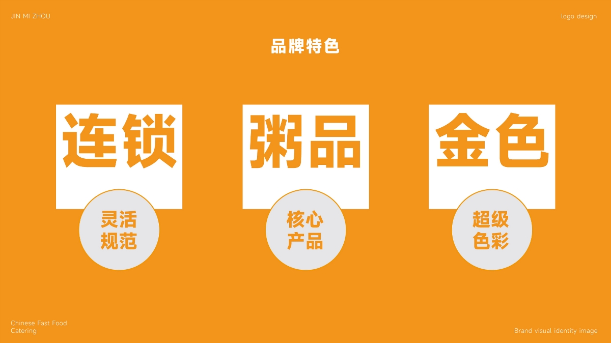 金米粥餐飲品牌LOGO設(shè)計(jì)｜粥鋪 中式快餐 小吃LOGO設(shè)計(jì)