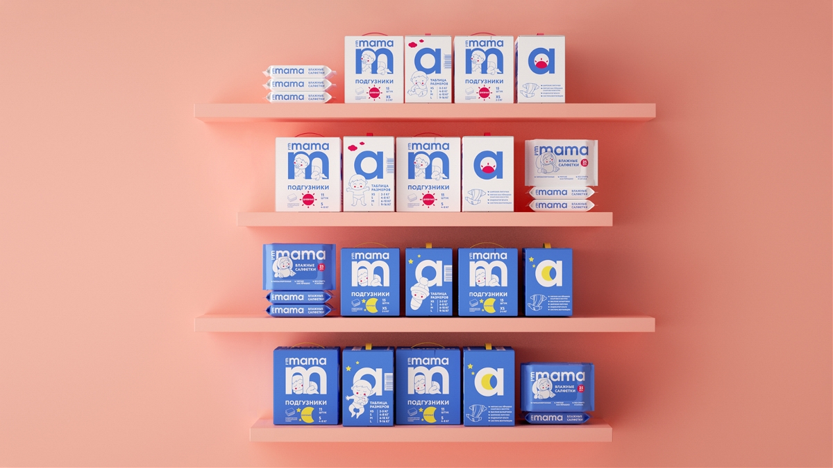 I`m Mama 嬰兒用品包裝設(shè)計(jì)欣賞
